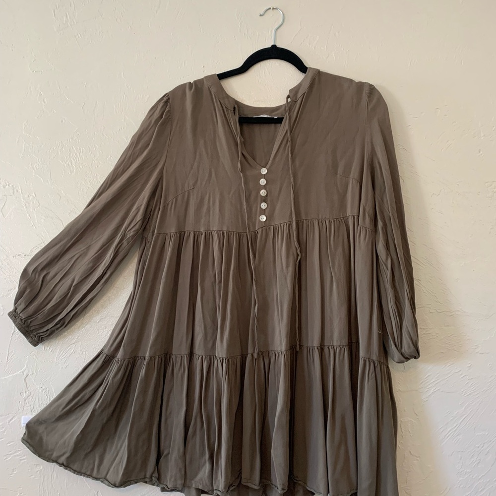 Women's Dark Green Dress